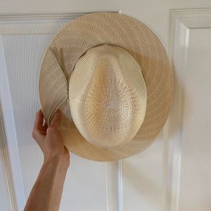 Free People Tan Straw Hat